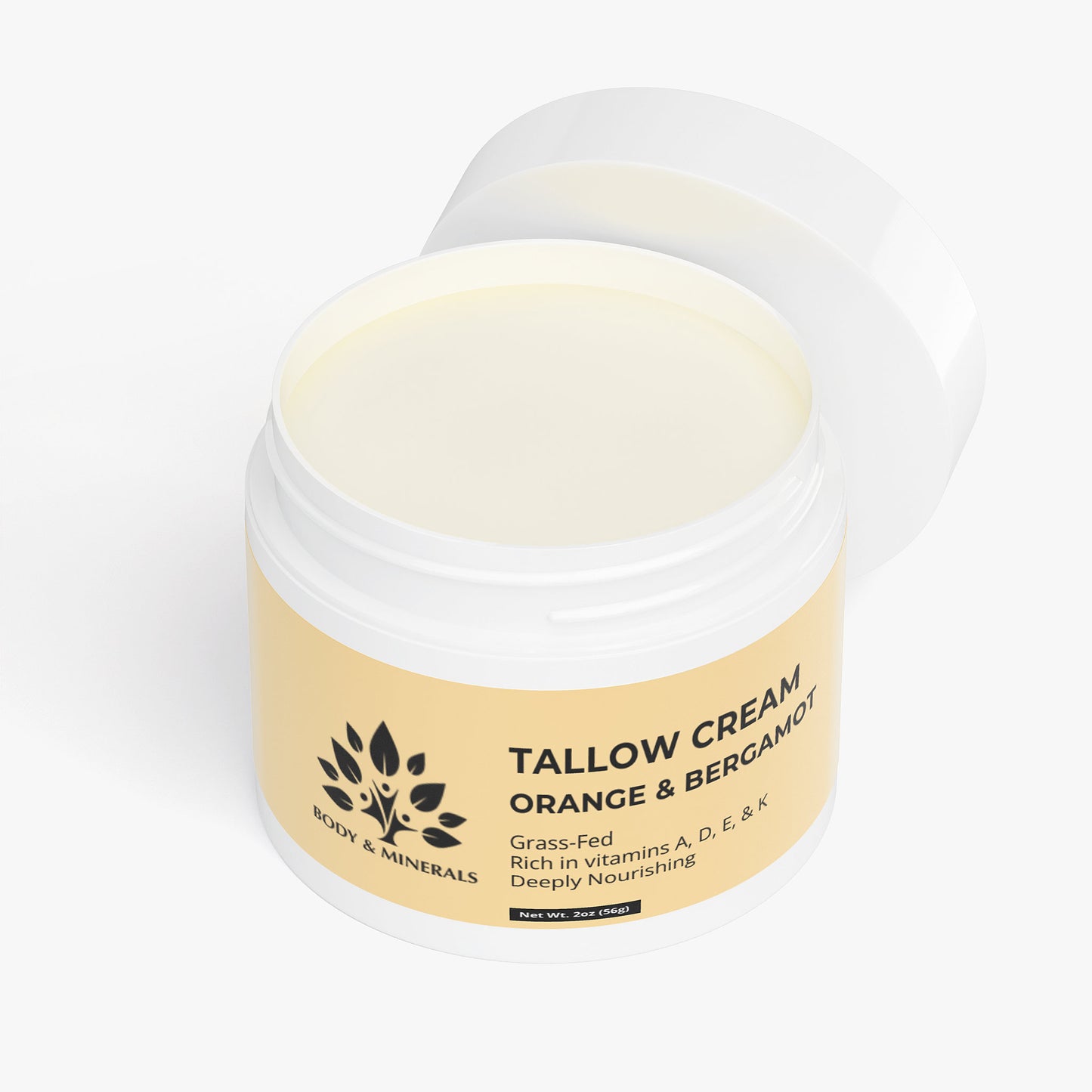 Tallow Cream Orange & Bergamot