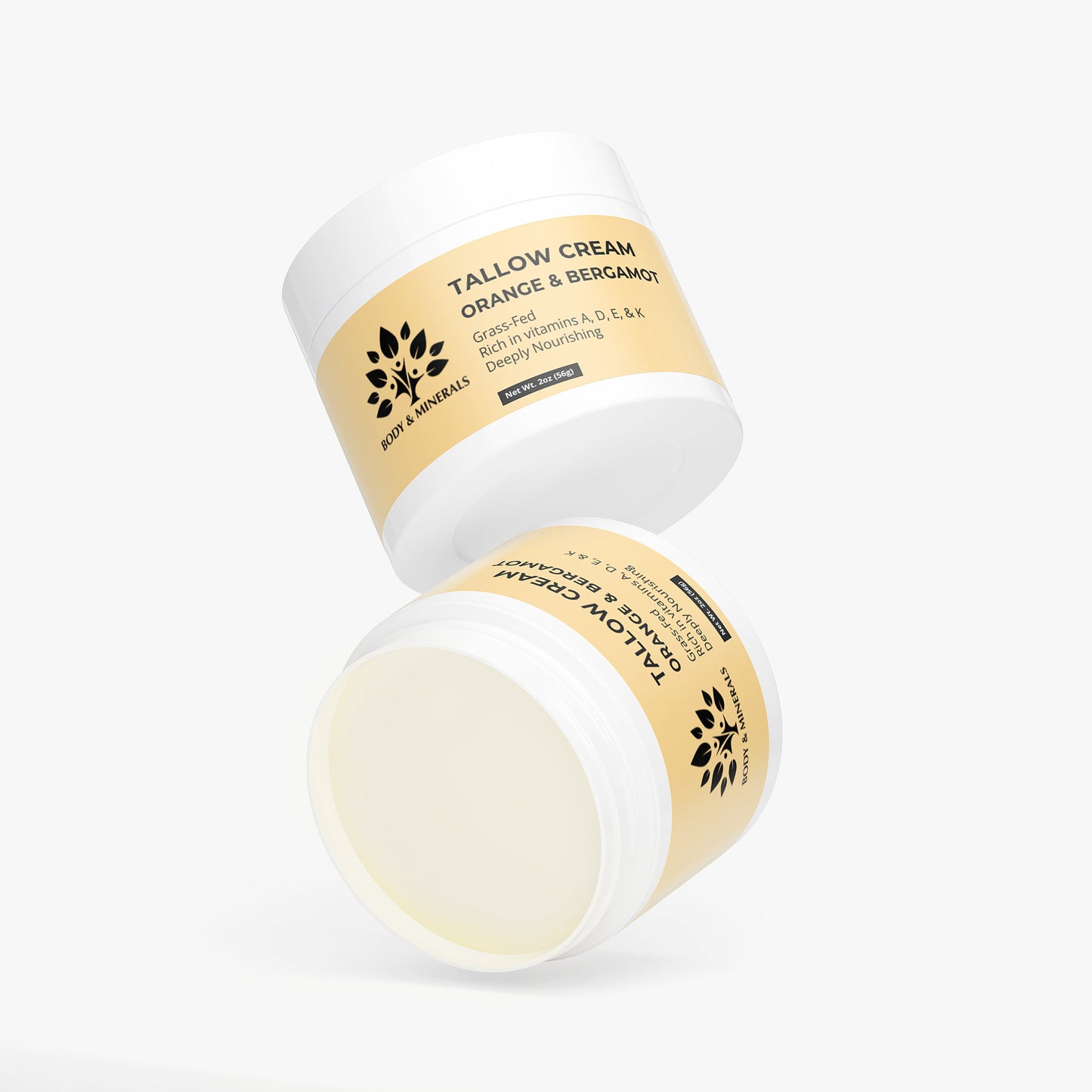 Tallow Cream Orange & Bergamot