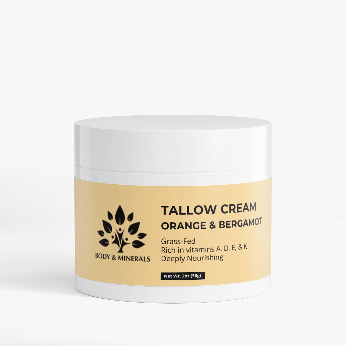 Tallow Cream Orange & Bergamot
